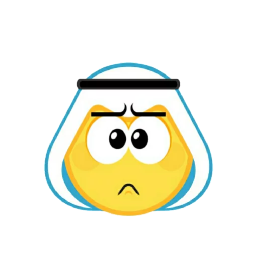 Стикер Muslim Emoji 😠