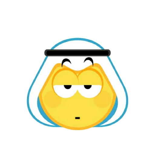 Стикер Telegram «Muslim Emoji» 😒
