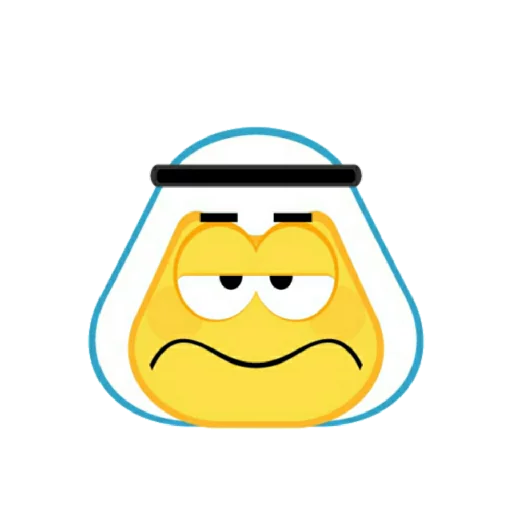 Muslim Emoji stiker 😐