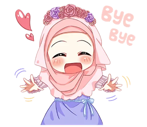 Эмодзи Hijab Princess 😊