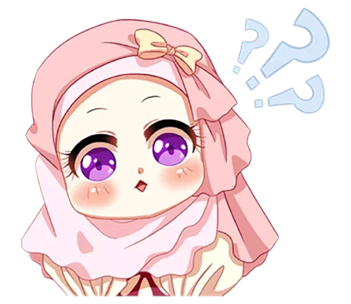Hijab Princess emoji 😕