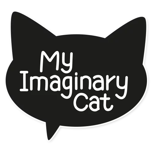 Telegram stickers My Imaginary Cat