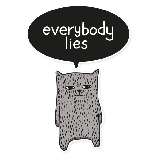 My Imaginary Cat sticker 😎