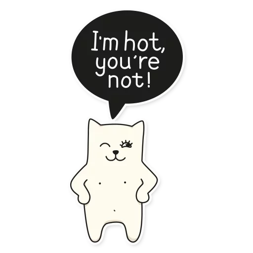 My Imaginary Cat sticker 💥