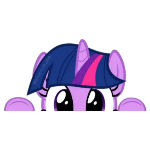 Telegram stiker «My Little Pony ♡» 🟣