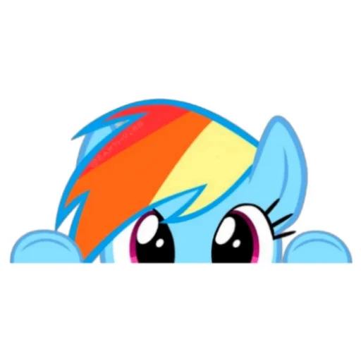Telegram stiker «My Little Pony ♡» 🔵