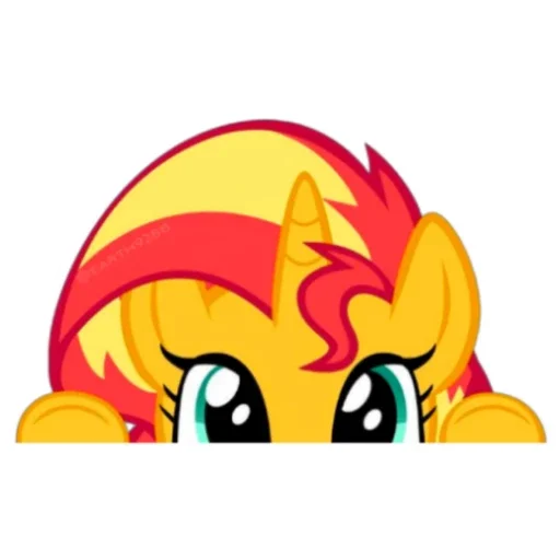 Telegram Sticker «My Little Pony ♡ » 🔴