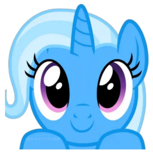 Стікер Telegram «My Little Pony ♡» 🔵