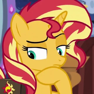 My Little Pony emoji 😐