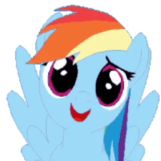 My little pony emoji 🦄