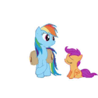 My little pony emoji 🦄