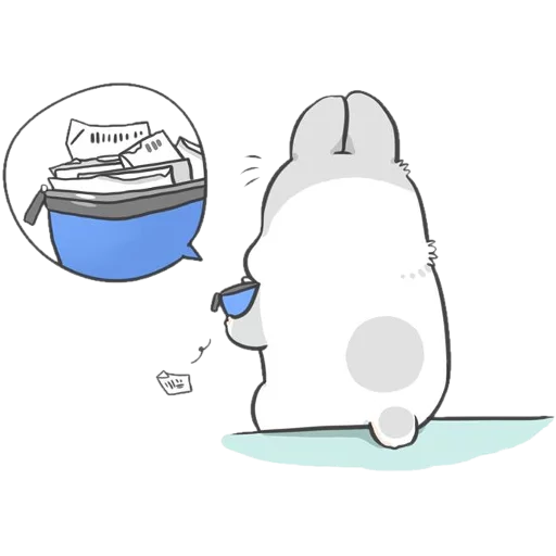 Machiko Rabbit emoji 😞