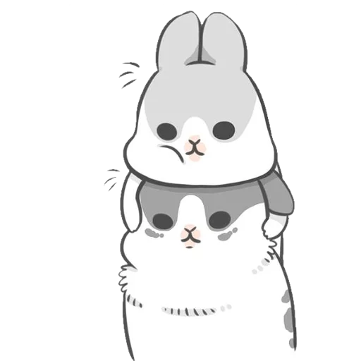 Machiko Rabbit stiker 😯