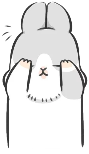 Machiko Rabbit sticker 😵
