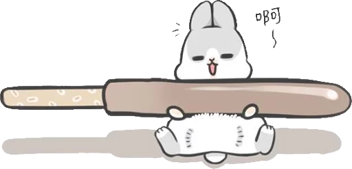 Machiko Rabbit stiker 😆