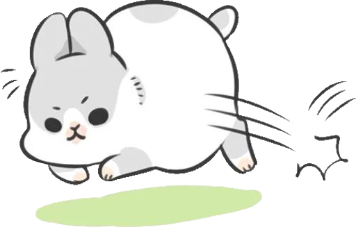 Machiko Rabbit stiker 🏃