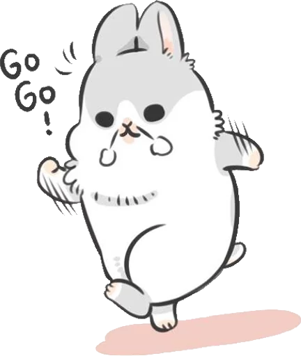Machiko Rabbit emoji 🏃