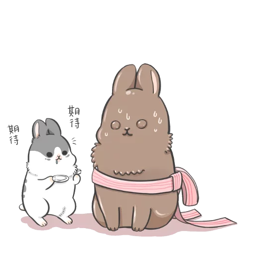 Machiko Rabbit sticker 🍩