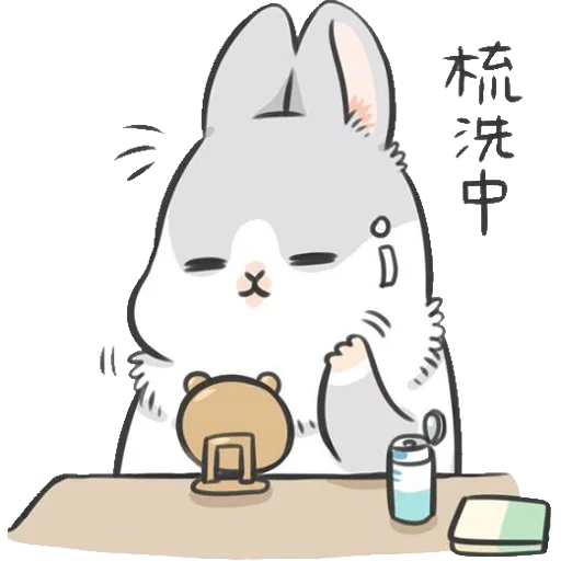 Machiko Rabbit sticker 💄