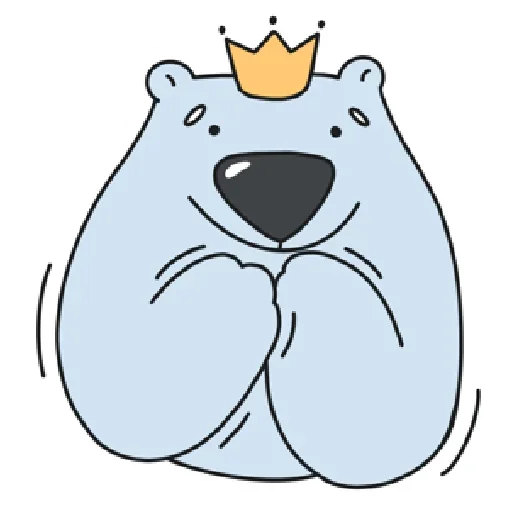 Bear emoji 😰