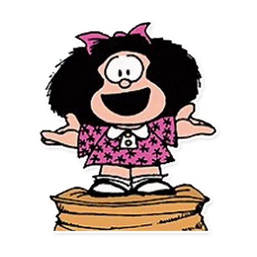 Эмодзи Mafalda Pack ?