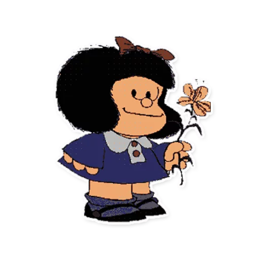 Эмодзи Mafalda Pack 🌹