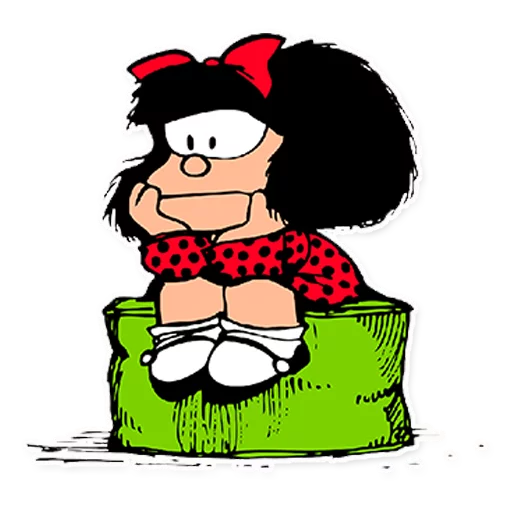 Эмодзи Mafalda Pack 😐