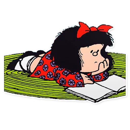 Стикер Mafalda Pack 📖