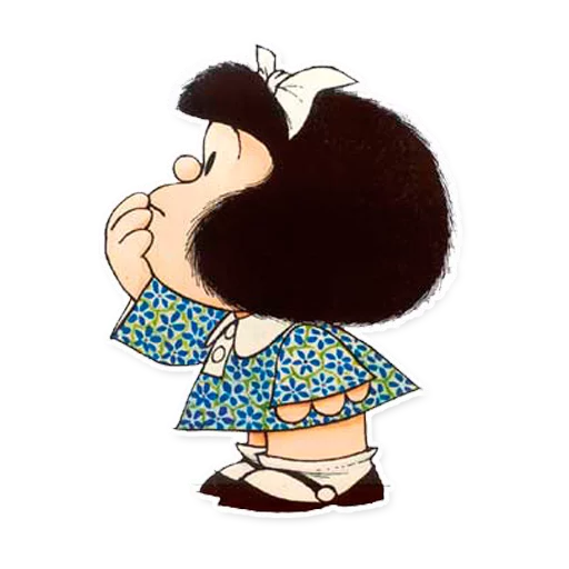 Эмодзи Mafalda Pack 🤔