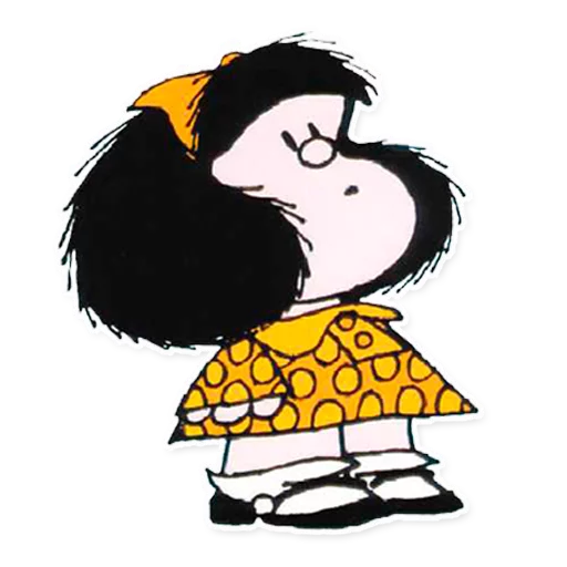 Mafalda Pack sticker 🙄