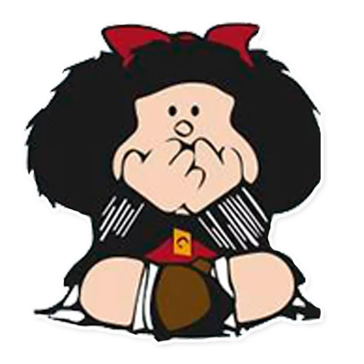 Стікер Mafalda Pack 🙊
