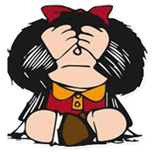 Эмодзи Mafalda Pack 🙈