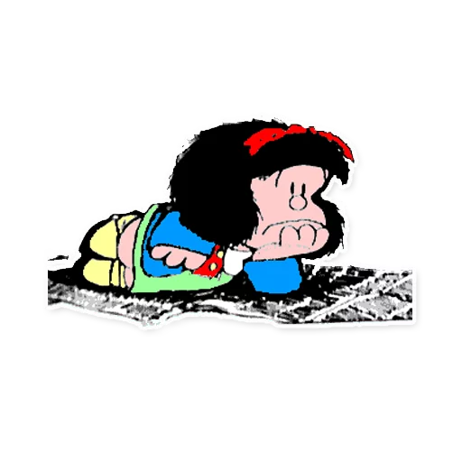 Стікер Mafalda Pack 😞