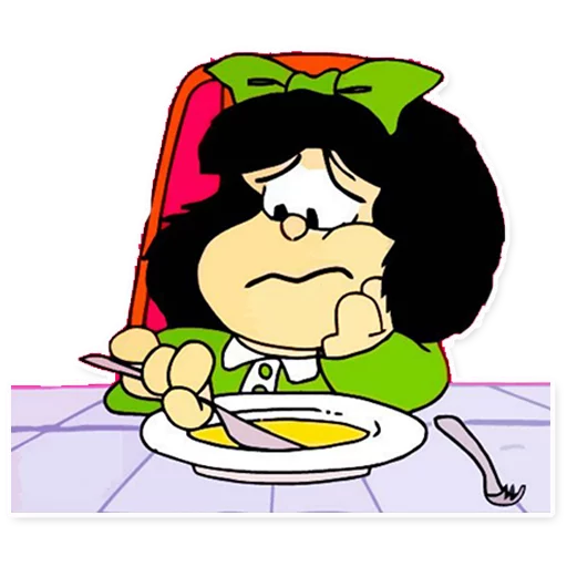 Mafalda Pack stiker 🤢