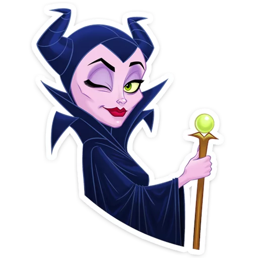 Maleficent stiker 😉