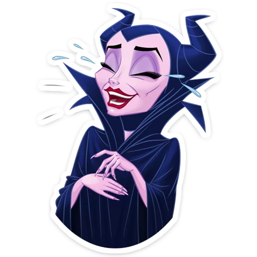 Maleficent stiker 😂
