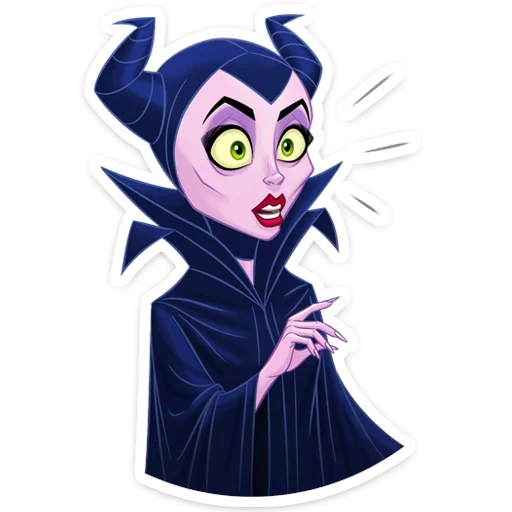 Maleficent emoji 😳