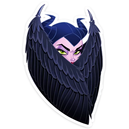 Maleficent emoji 😠