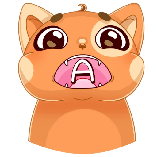 Мандариновый кот emoji 👍