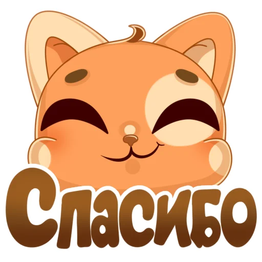 Мандариновый кот emoji 😍