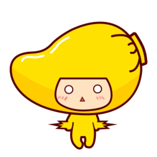 mango girl emoji 😮