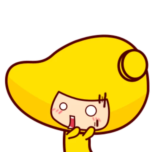mango girl emoji 😱