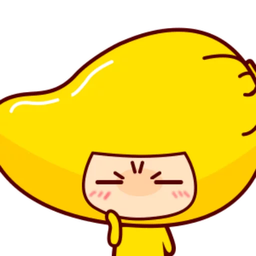 mango girl emoji 😣