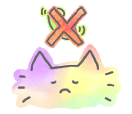 Marble Cat Pack  emoji 🙅‍♀️