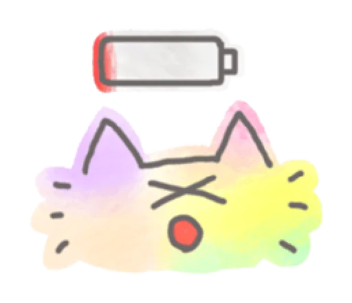 Marble Cat Pack emoji 😵