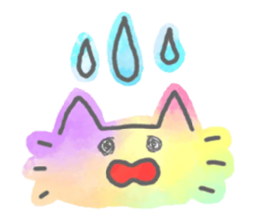 Marble Cat Pack emoji 😓