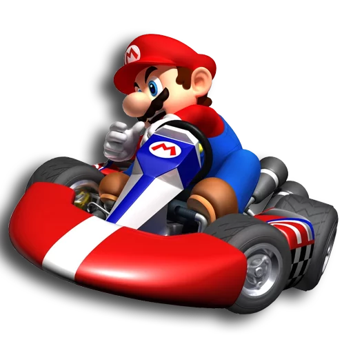 Telegram Sticker «Mario Kart» 🚗