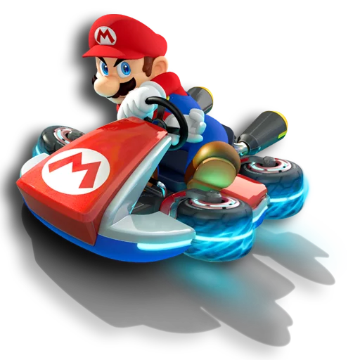 Telegram Sticker «Mario Kart» 🚗