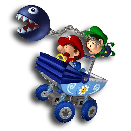 Telegram Sticker «Mario Kart» 👥