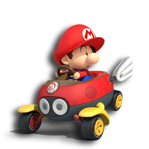 Telegram Sticker «Mario Kart» 👶
